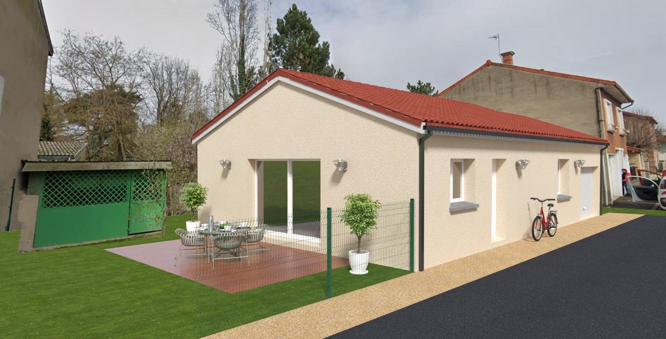 Terrain + Maison à lezoux