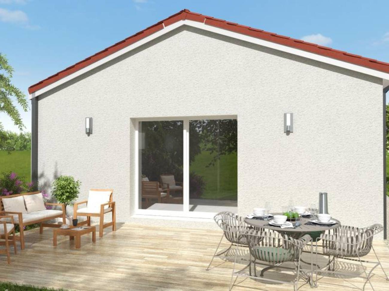 Terrain + Maison à vertolaye